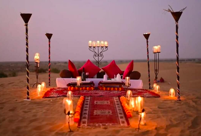 Dinner on Dunes